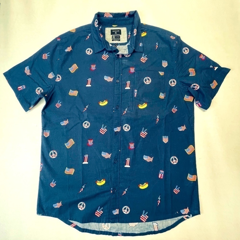 Quiksilver XL CASUAL BUTTON DOWN